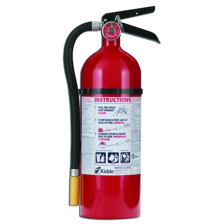 Kidde Pro 340 5.5 lb Fire Extinguisher For Home/Workshops US Coast Guard Agency Approval 21005782
